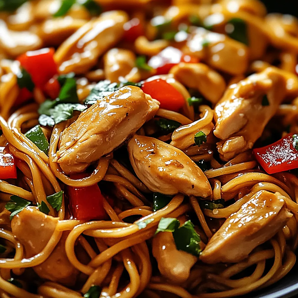Chicken Spaghetti Lo Mein Recipe