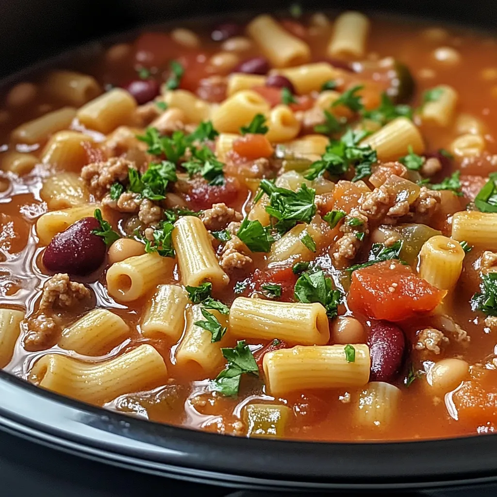 Hearty Pasta e Fagioli Soup Recipe