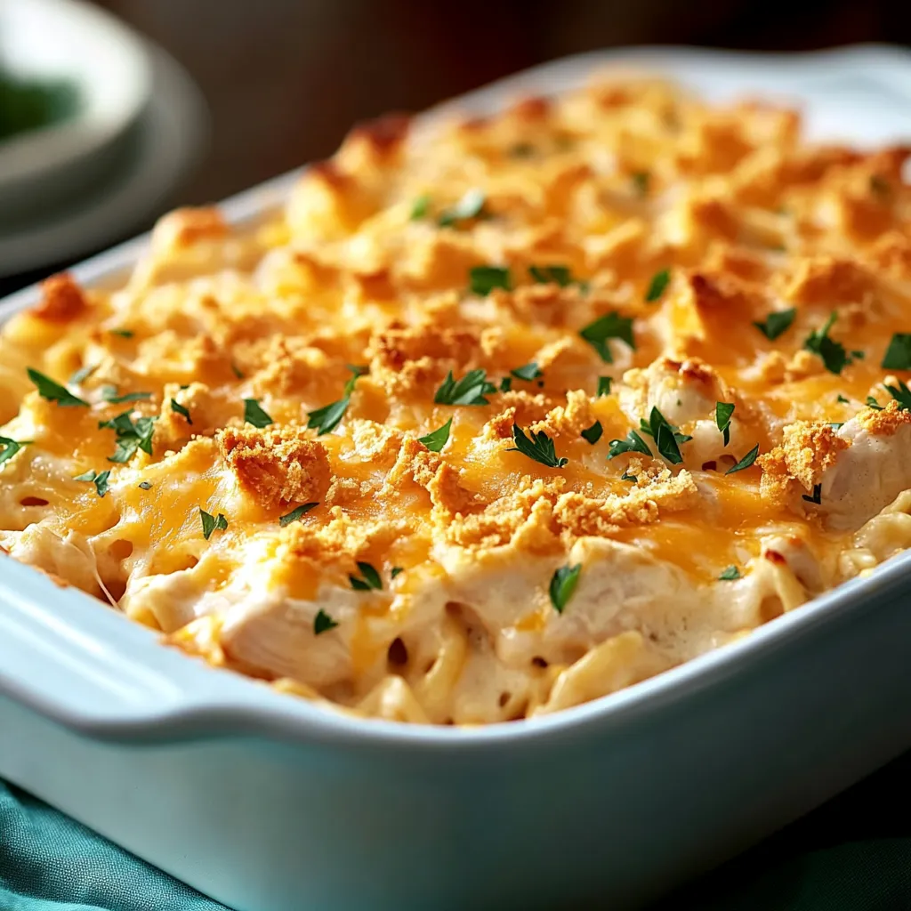 Rotisserie Chicken Casserole
