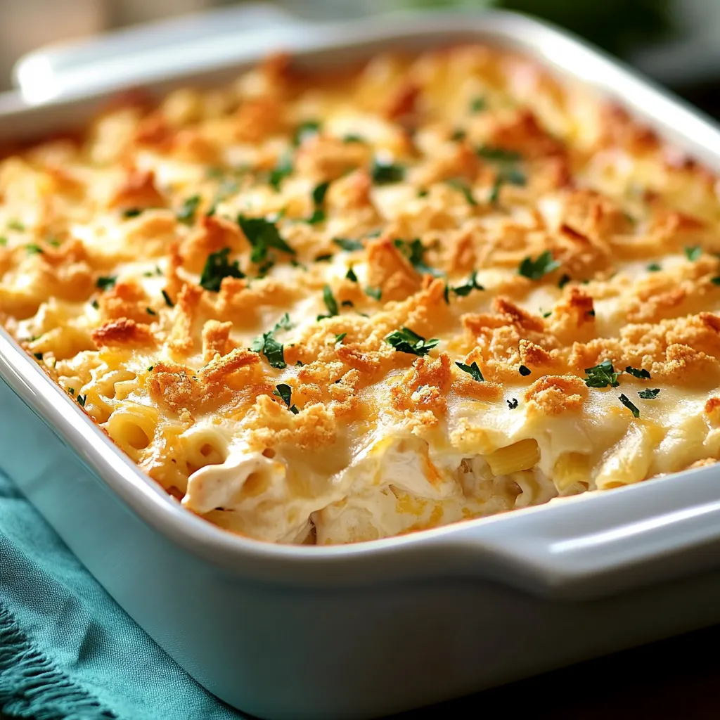 Easy Rotisserie Chicken Casserole Recipe