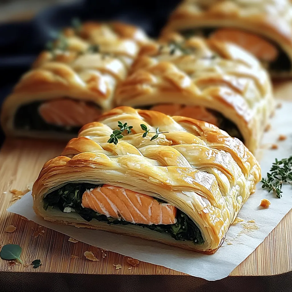 Salmon Wellingtons