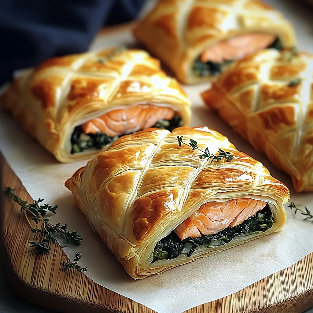 Salmon Wellingtons Recipe