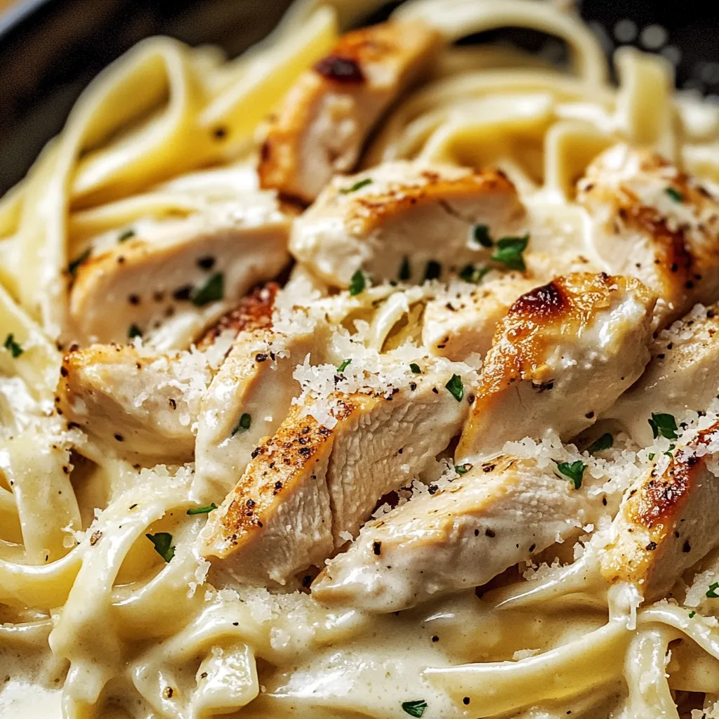 Chicken Fettuccine Alfredo Recipe