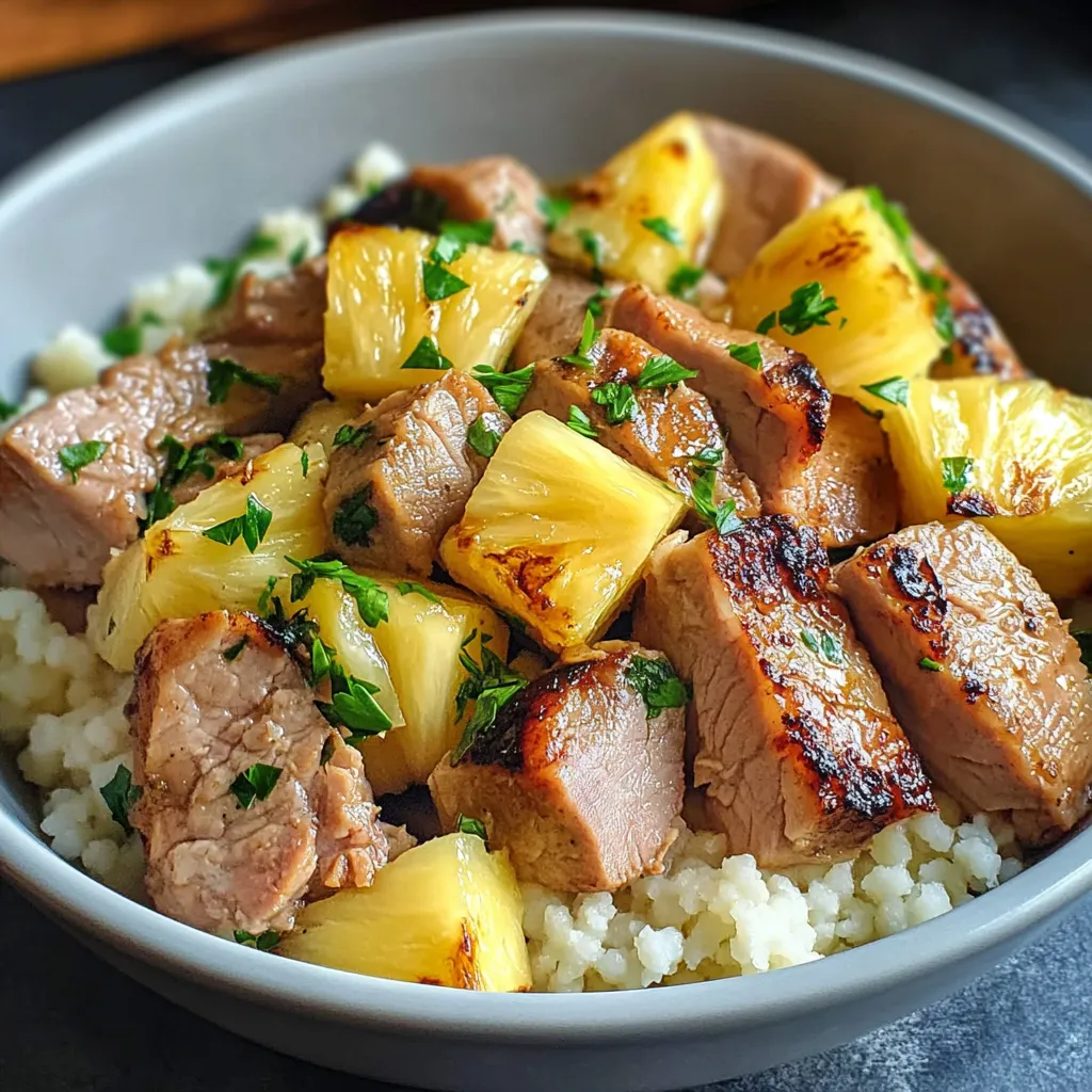 A bowl of meat and rice.