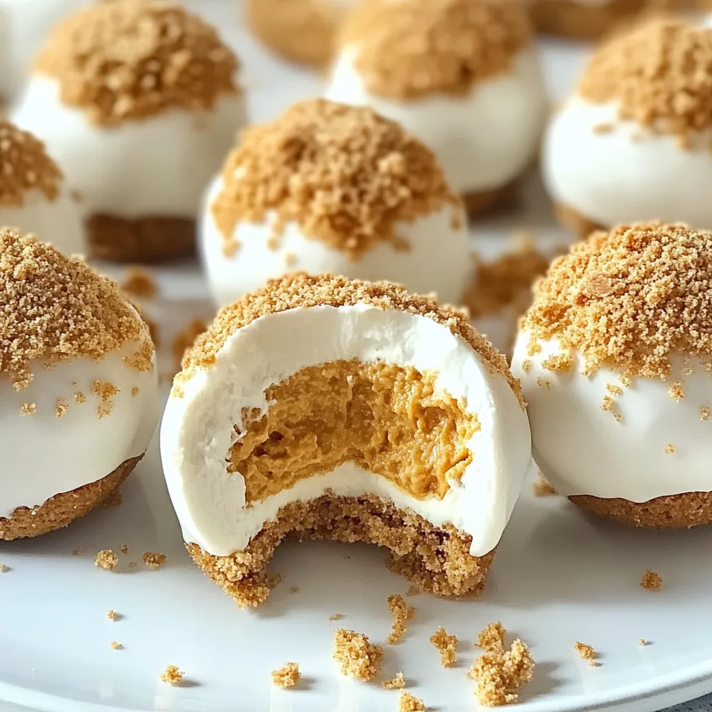 no bake pumpkin cheesecake balls