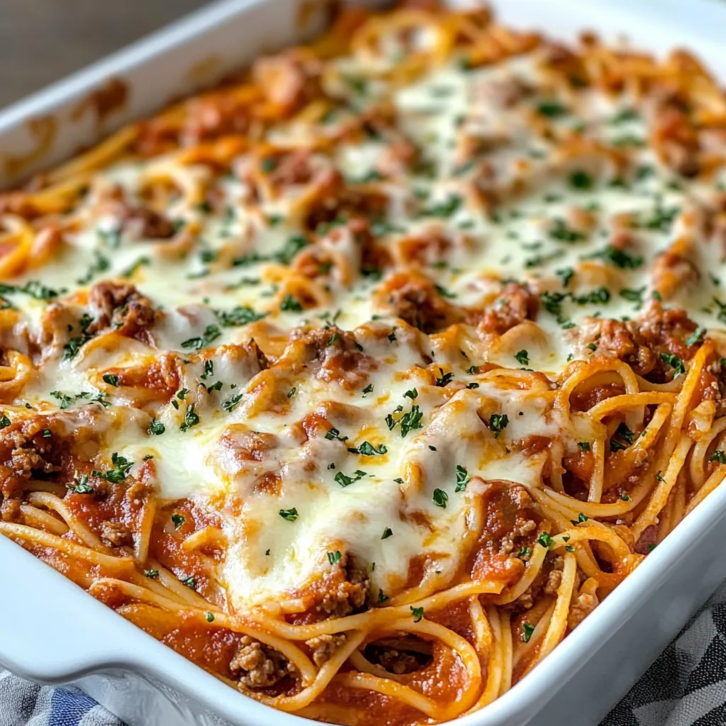 Baked Cream Cheese Spaghetti