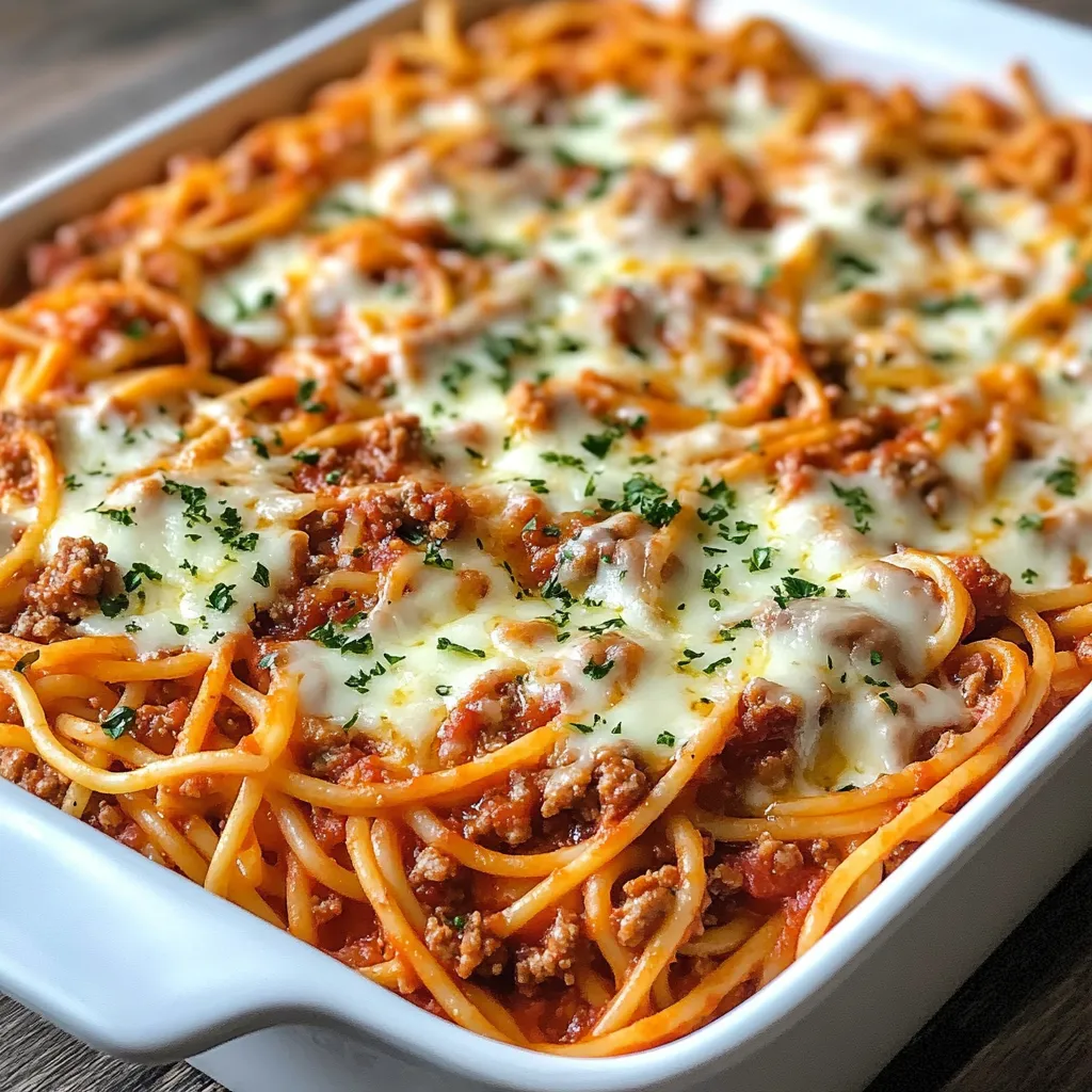 Baked Cream Cheese Spaghetti Recipe