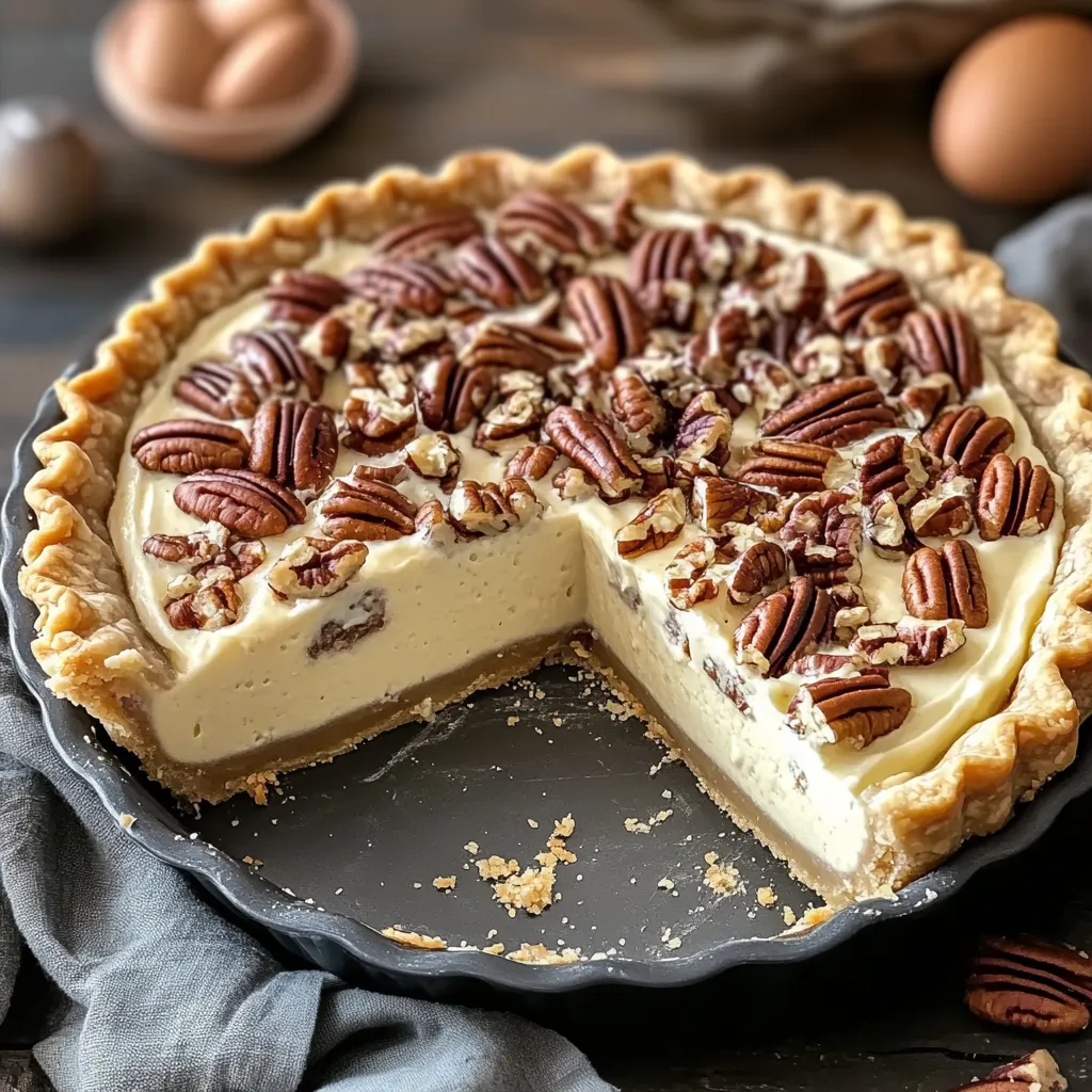 Pecan Cheesecake Pie
