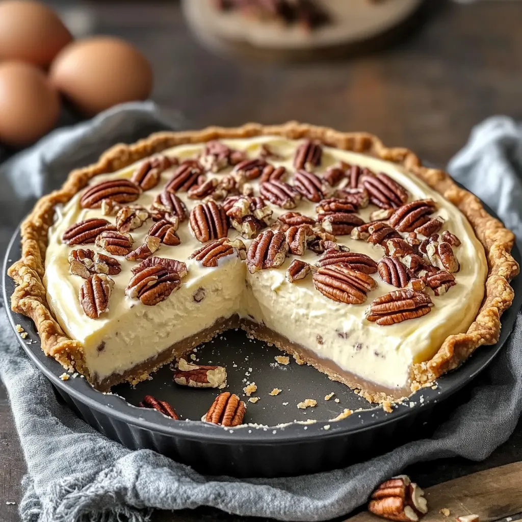 Pecan Cheesecake Pie Recipe