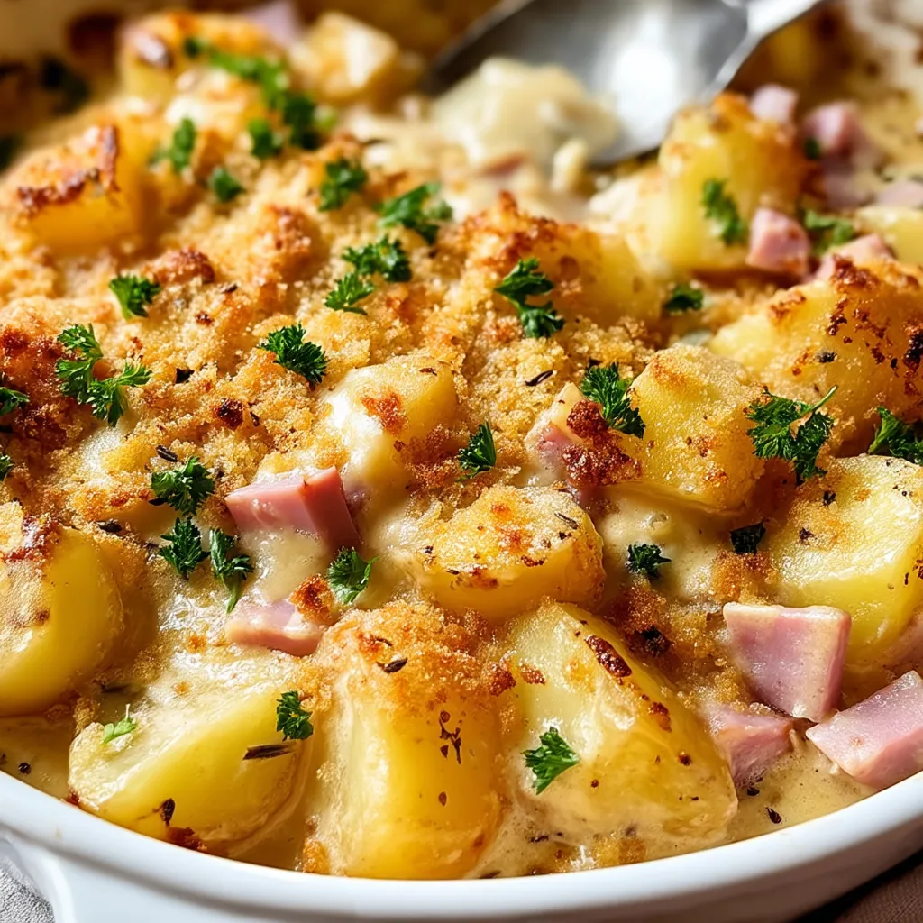Ham and Potato Casserole Recipe
