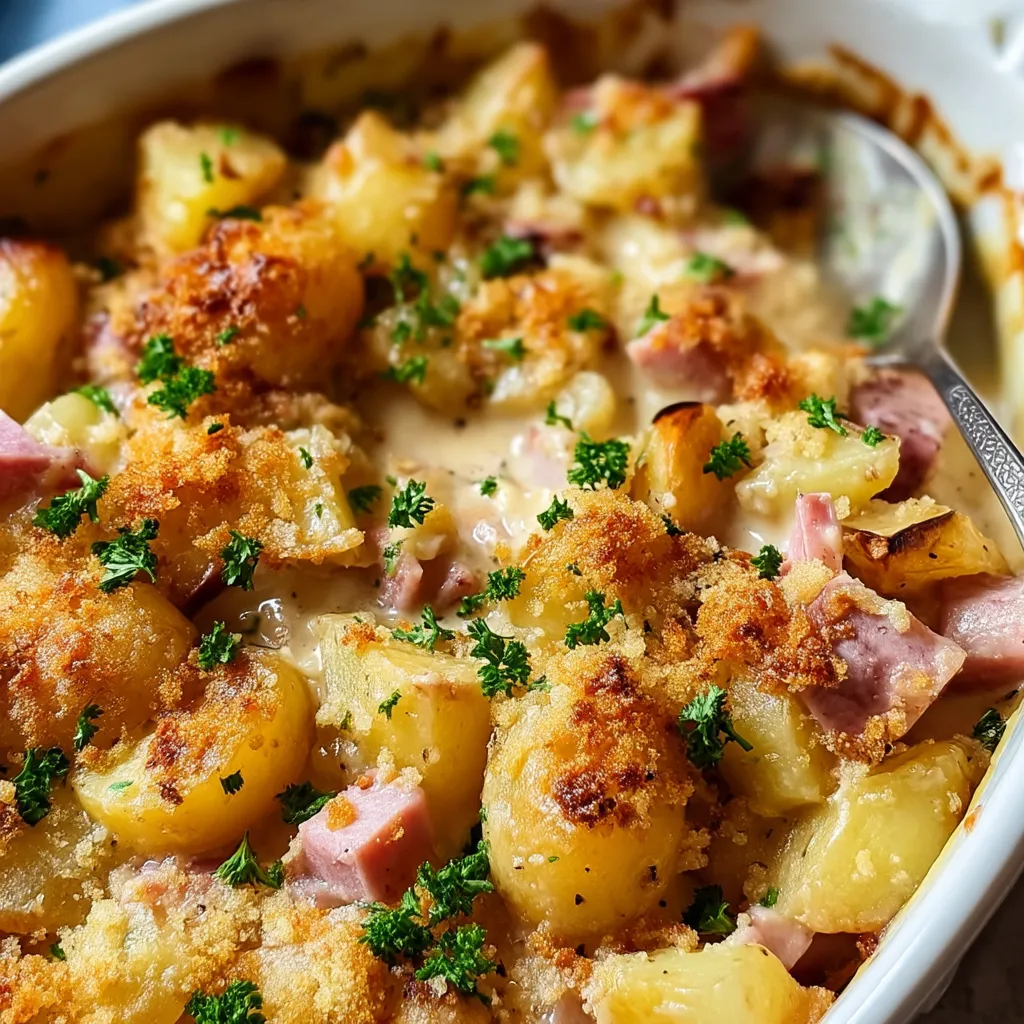 Ham and Potato Casserole