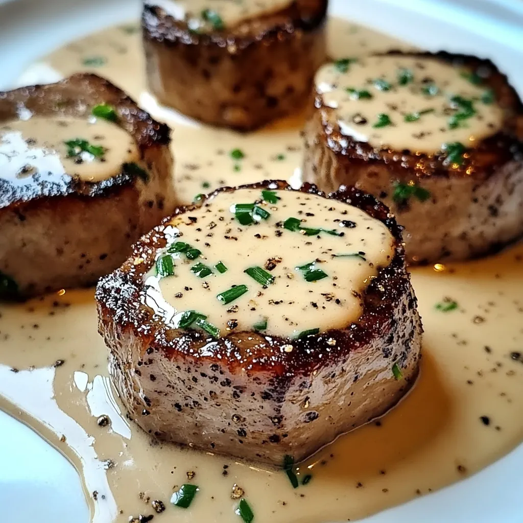 Easy Steak with Haunted Bourbon Garlic Cream Sauce Recipe