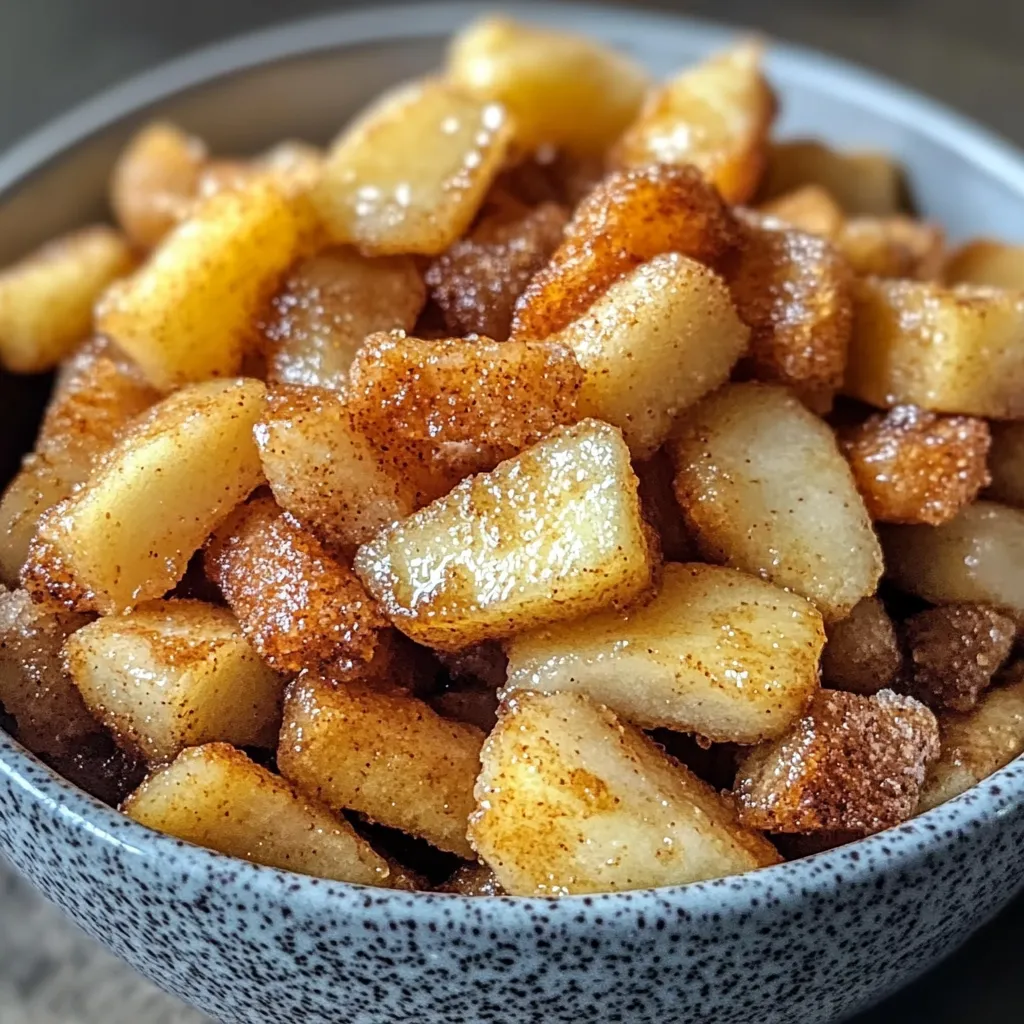 Easy Southern Fried Apples Recipe