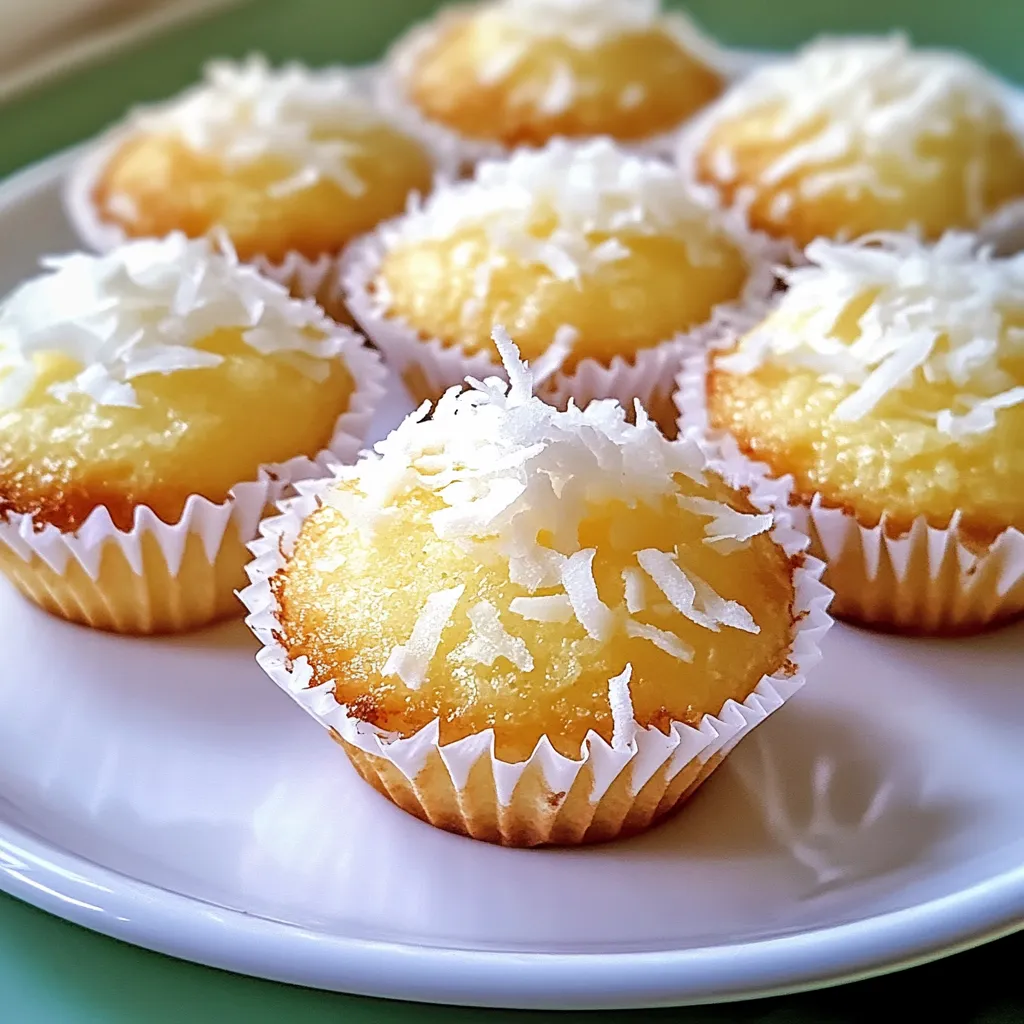 Portuguese Coconut Cakes