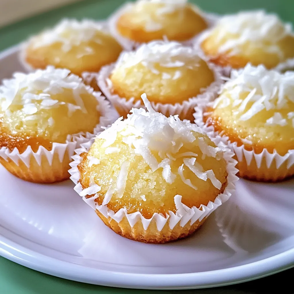 Easy Portuguese Coconut Cakes Recipe