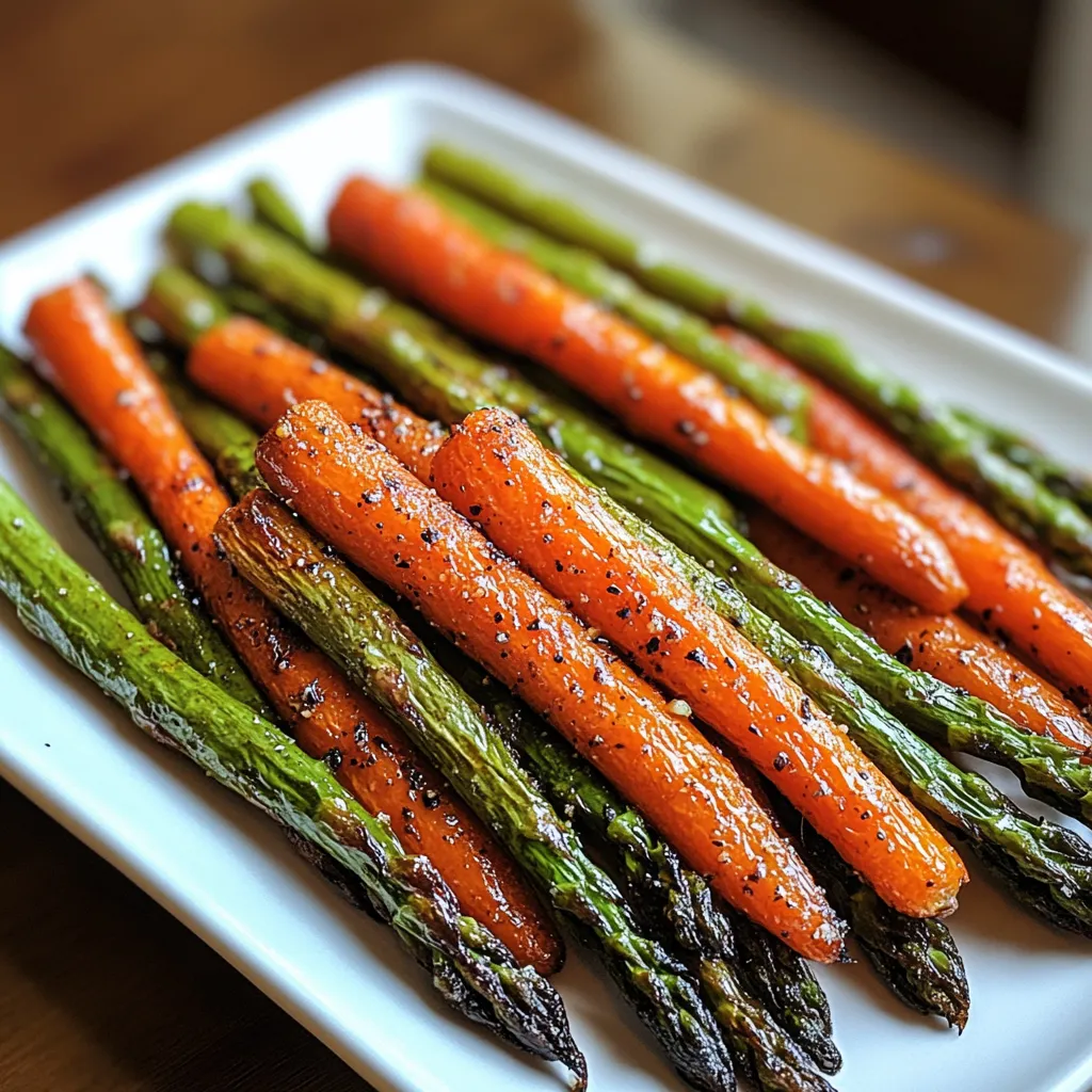 Roasted Asparagus & Carrots
