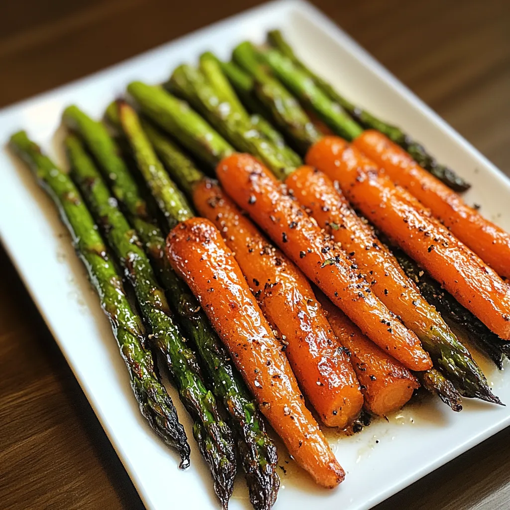 Roasted Asparagus & Carrots Recipe