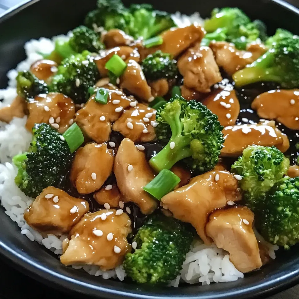 Chinese Chicken and Broccoli Stir Fry