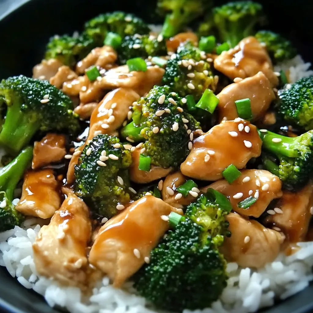 Chinese Chicken and Broccoli Stir Fry Recipe