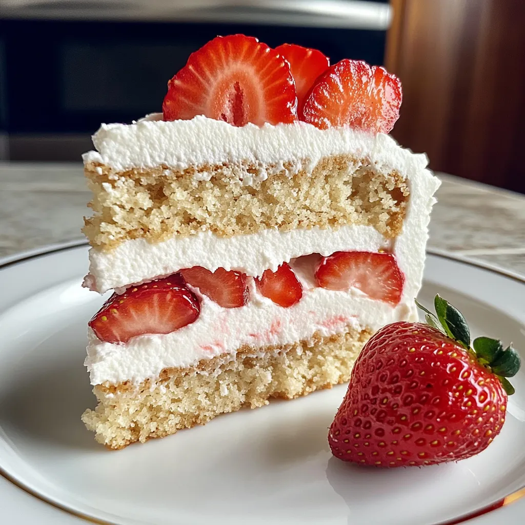 Strawberry Icebox Cake Recipe