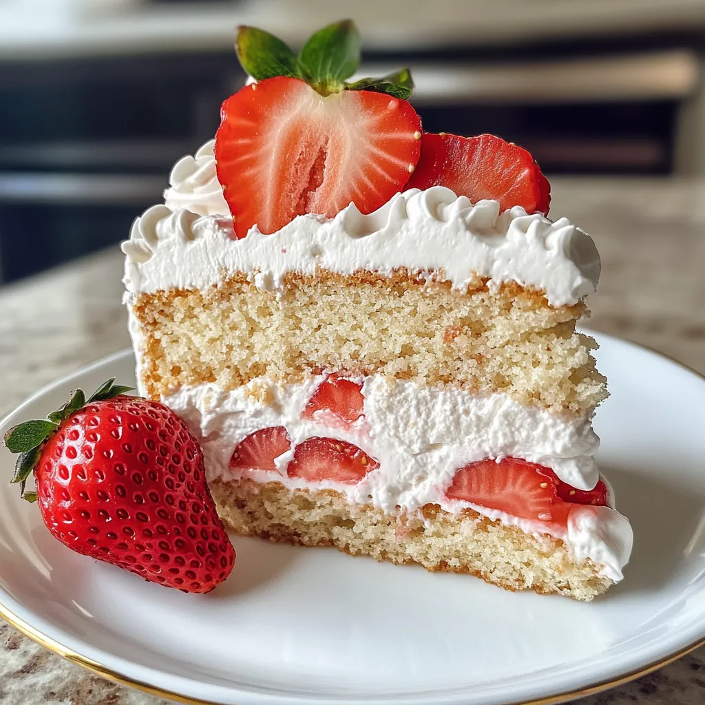 Strawberry Icebox Cake