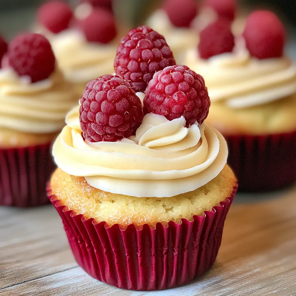 Raspberry Cupcakes Recipe