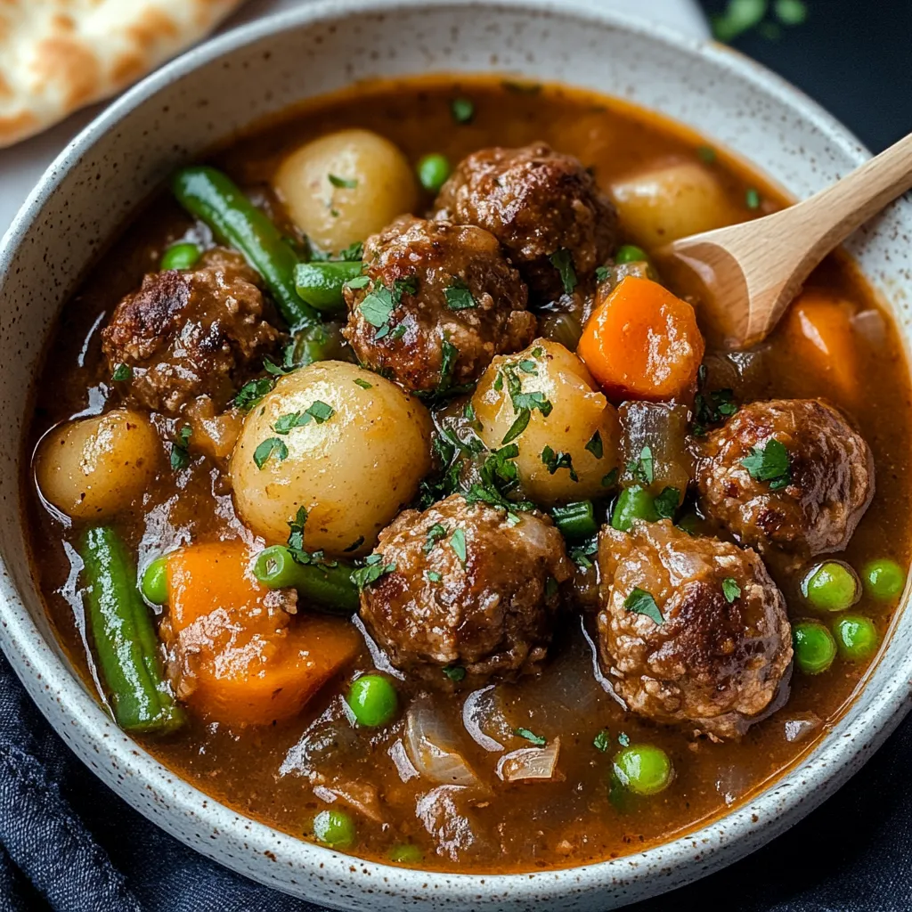 Meatball Stew Recipe