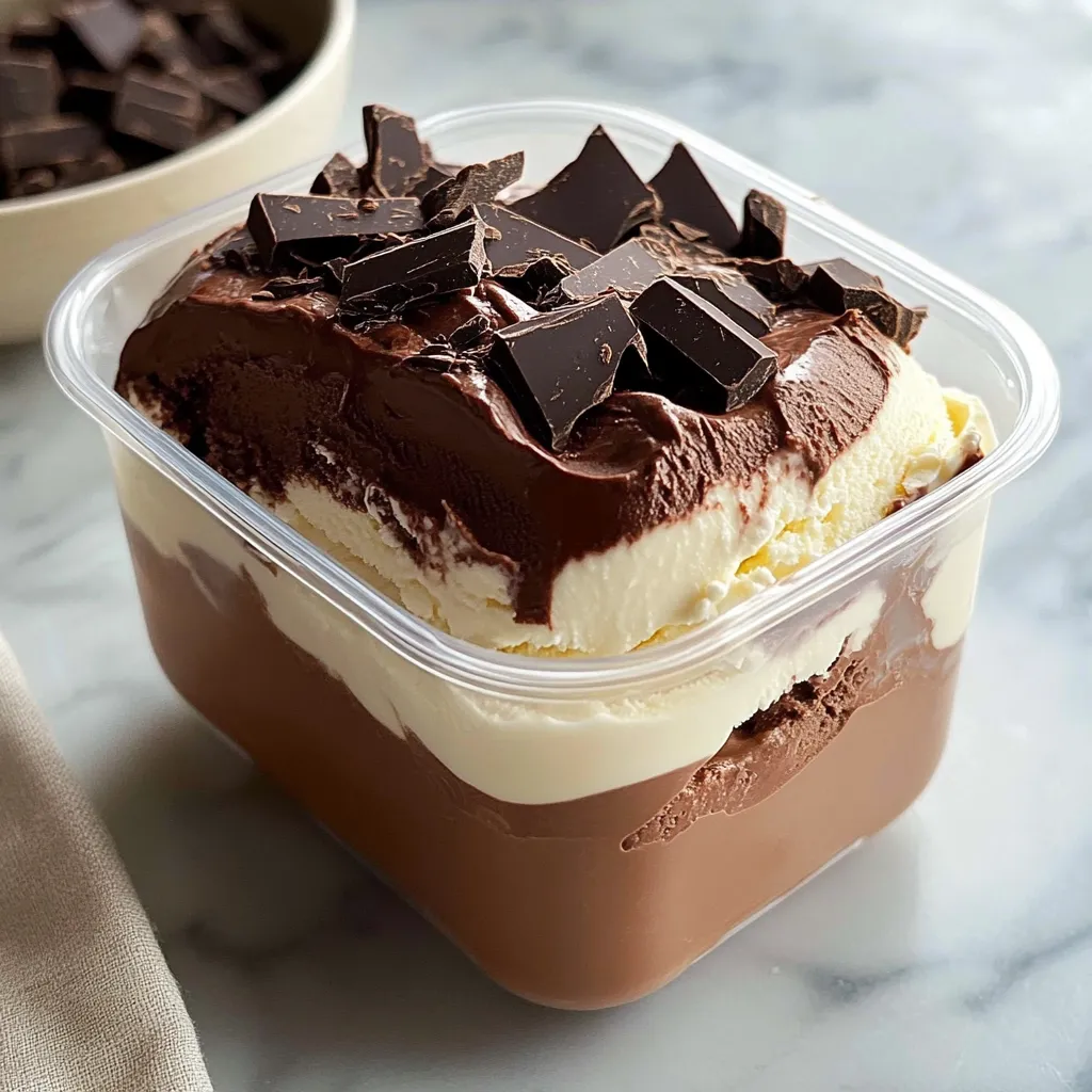 Creamy Chocolatey Frozen Greek Yogurt Delight Recipe