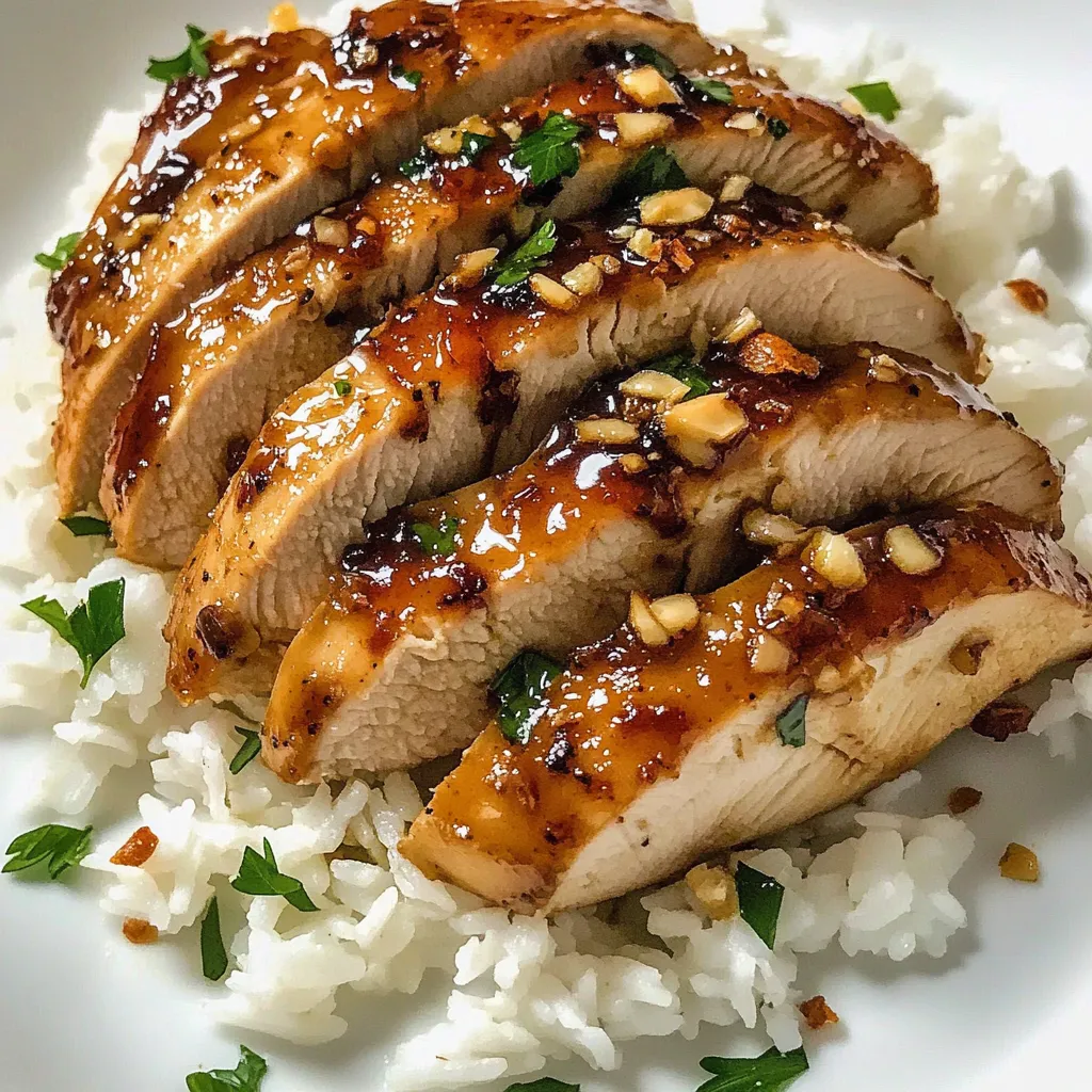 Easy Honey Garlic Chicken Breasts Recipe