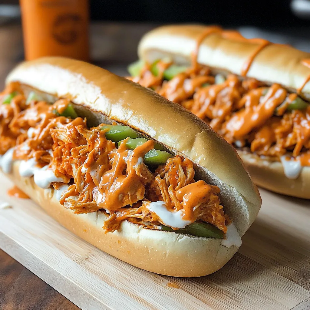Buffalo Chicken Cheesesteak Recipe