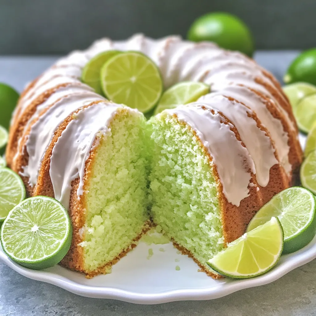 Key Lime Pound Cake