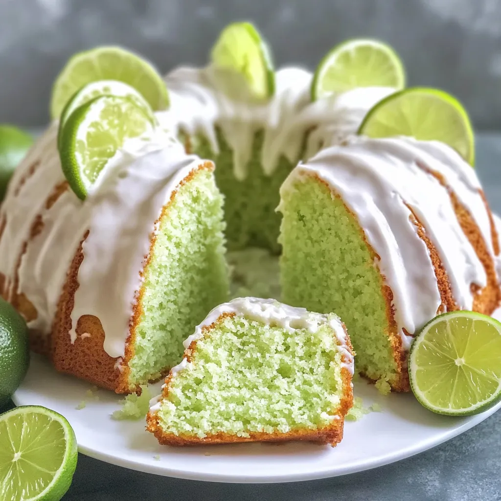 Key Lime Pound Cake Recipe
