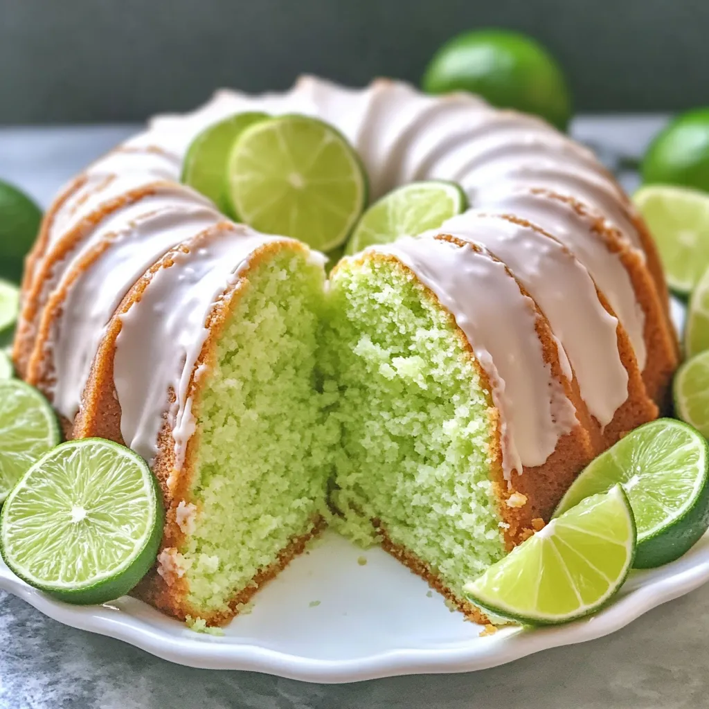 Easy Key Lime Pound Cake