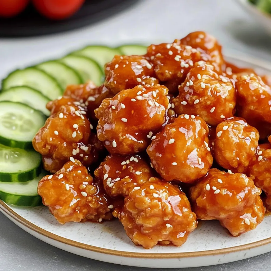 Easy Chinese Honey Chicken