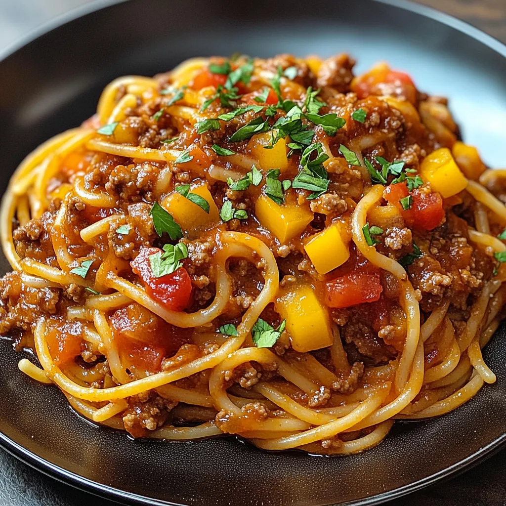 Taco Spaghetti