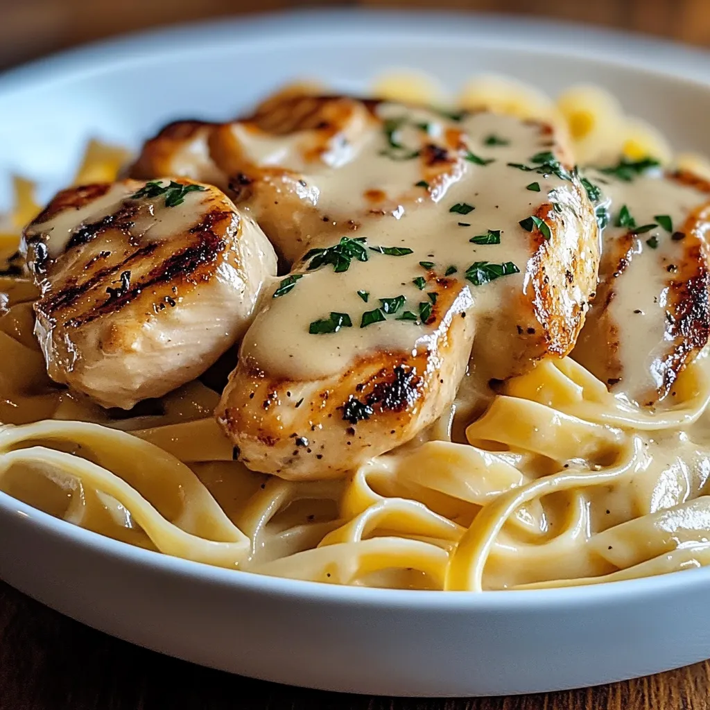 Chicken with Buttered Noodles Recipe
