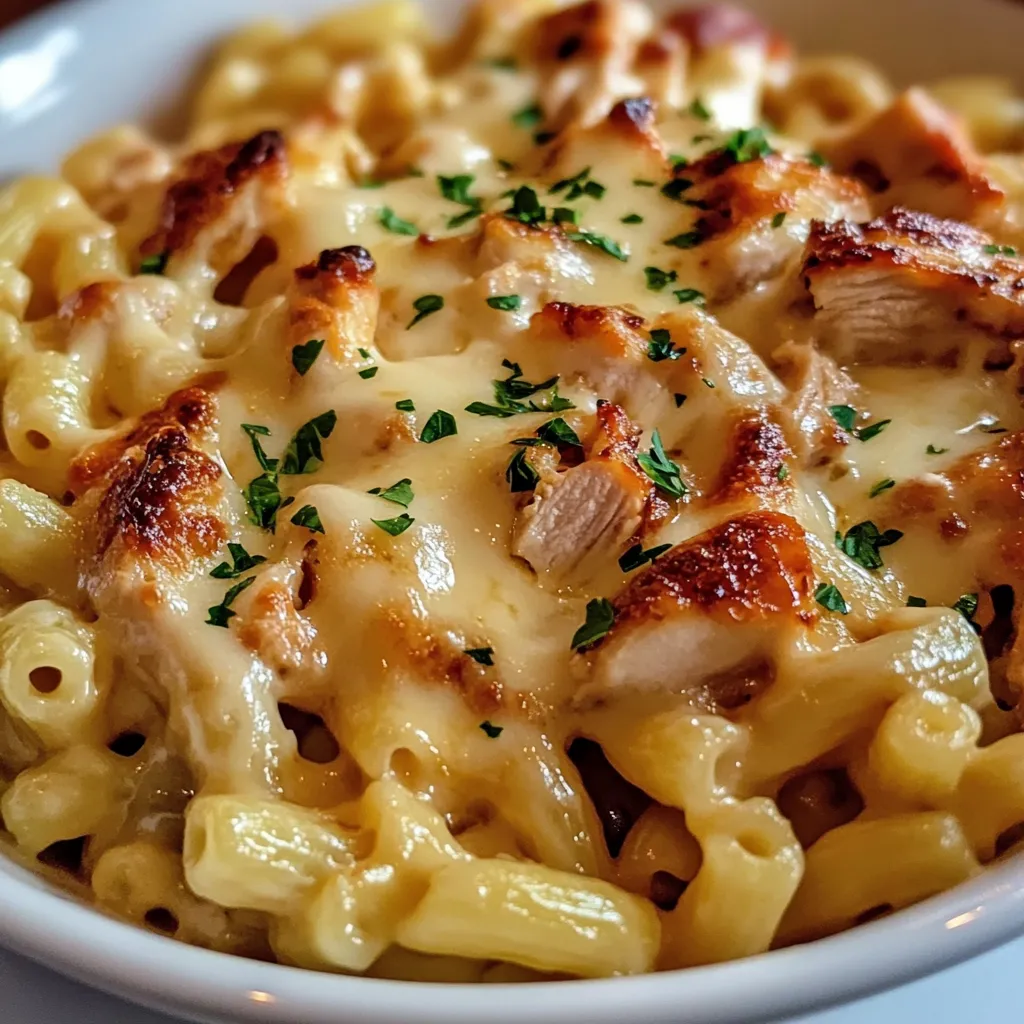 BBQ Chicken Mac and Cheese