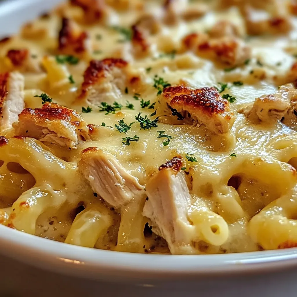 Easy BBQ Chicken Mac and Cheese