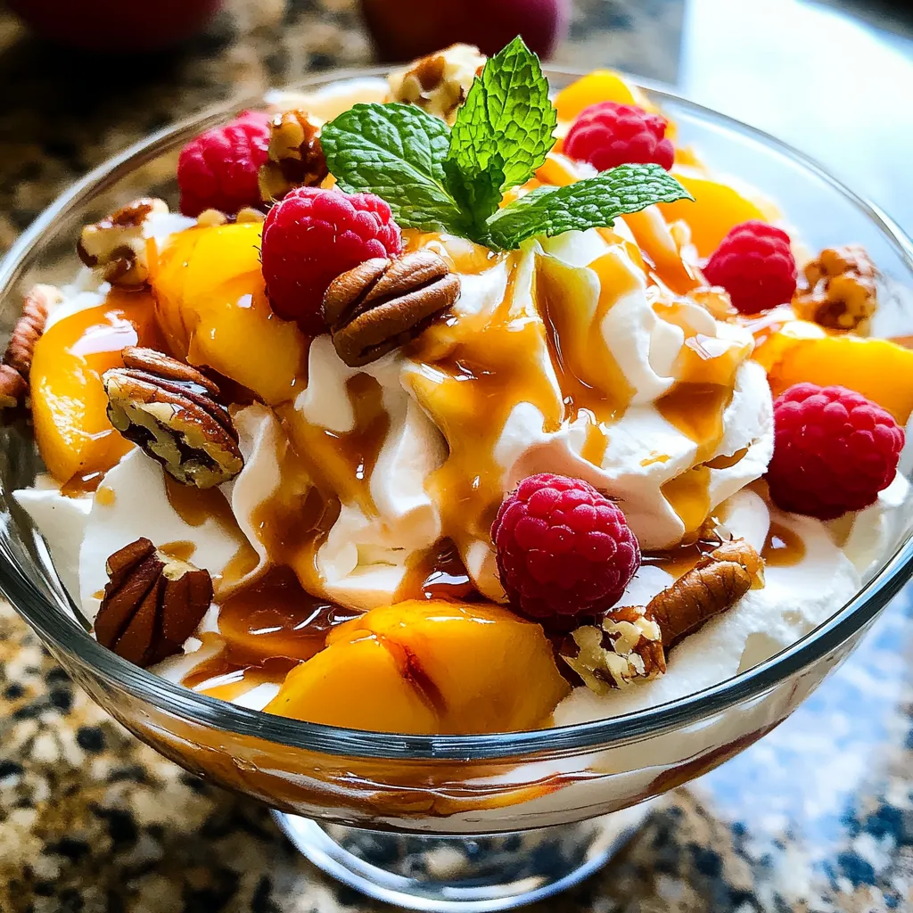 Millionaire Peach Salad Recipe