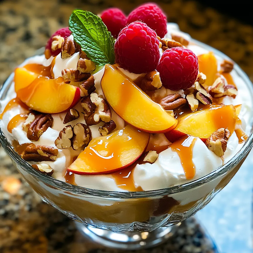 Millionaire Peach Salad