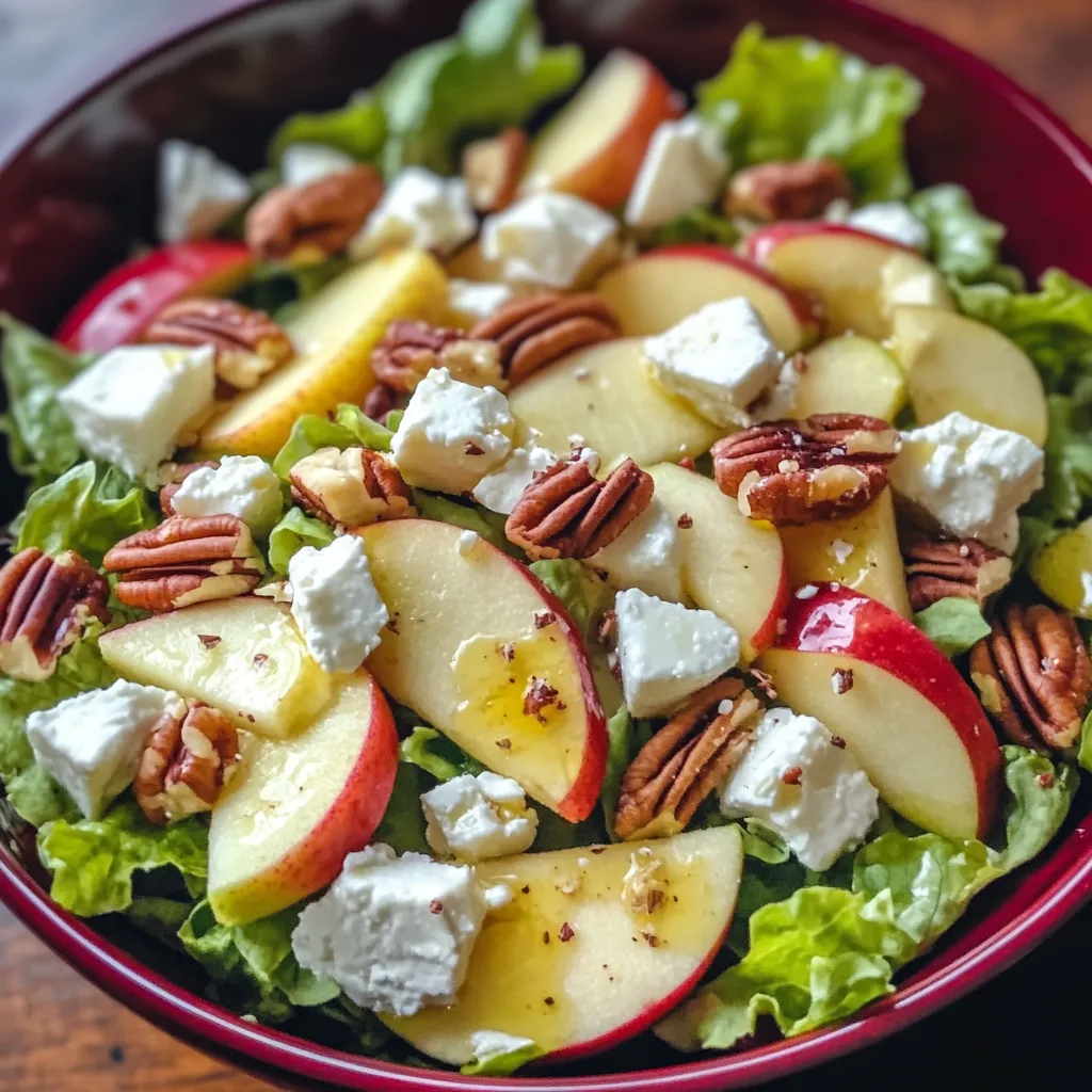 Honeycrisp Apple and Feta Salad