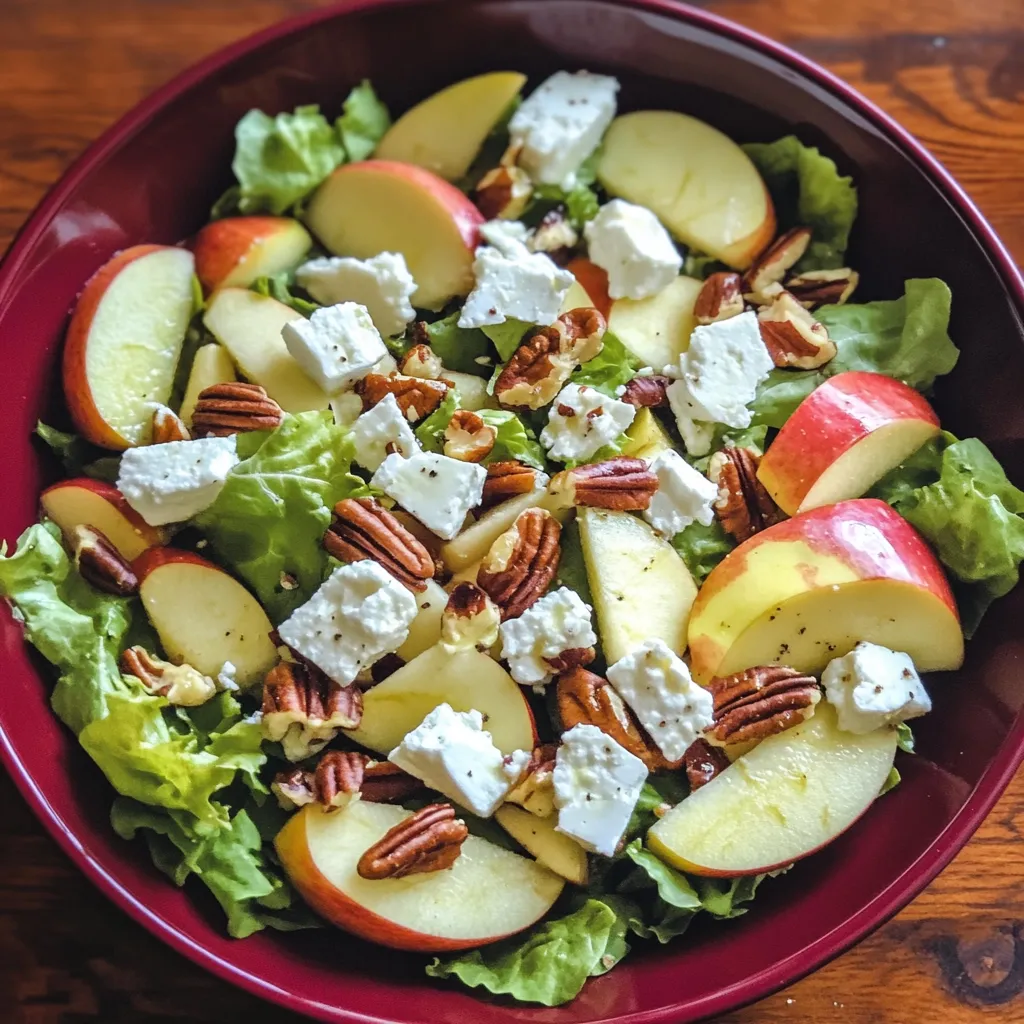 Honeycrisp Apple and Feta Salad Recipe