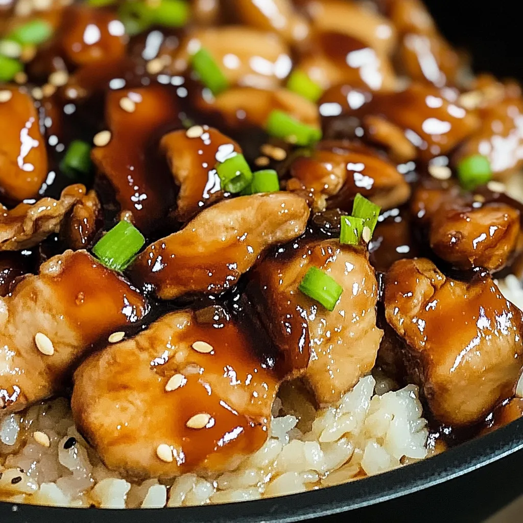 One-Pan Honey BBQ Chicken Rice