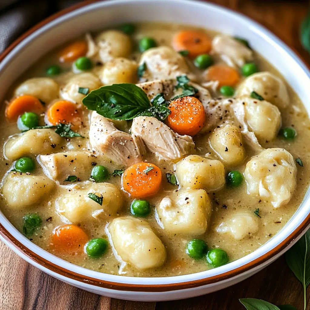 One Pot Gnocchi Chicken Pot Pie Recipe