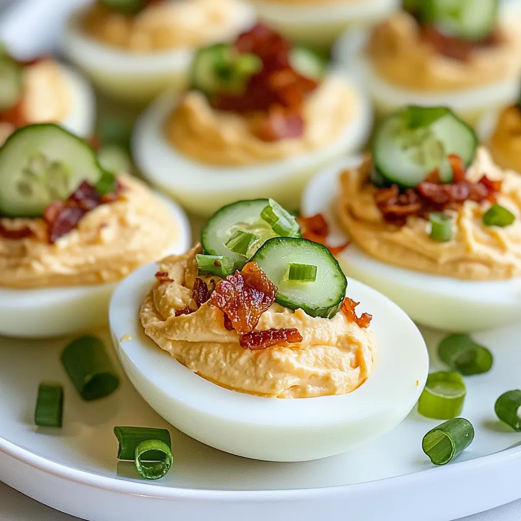 Million Dollar Deviled Eggs