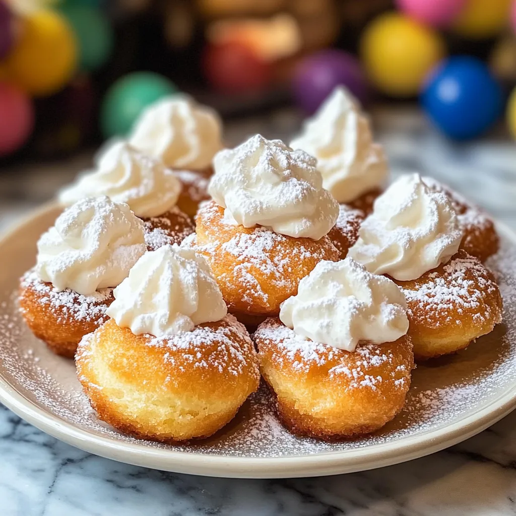 Funnel Cake Bites Recipe