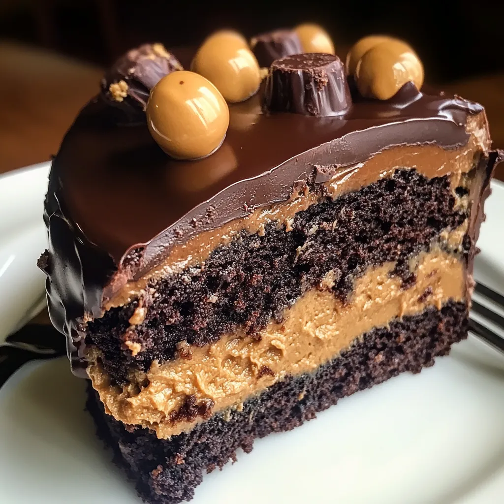 Peanut Butter Cup Dump Cake