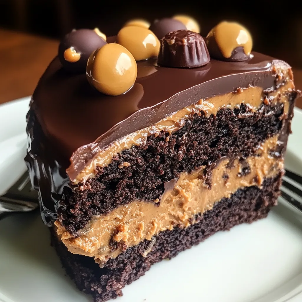 Easy Peanut Butter Cup Dump Cake
