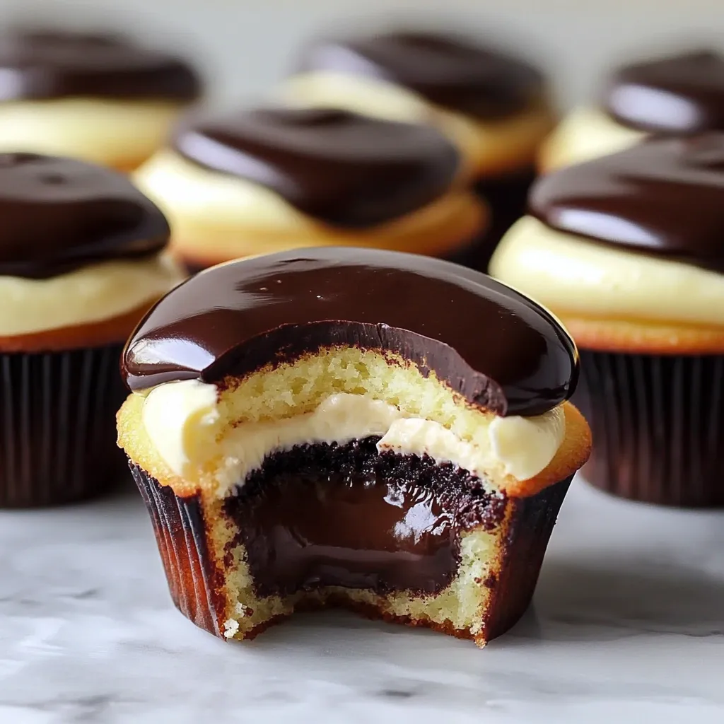 Easy Cream Filled Cupcakes