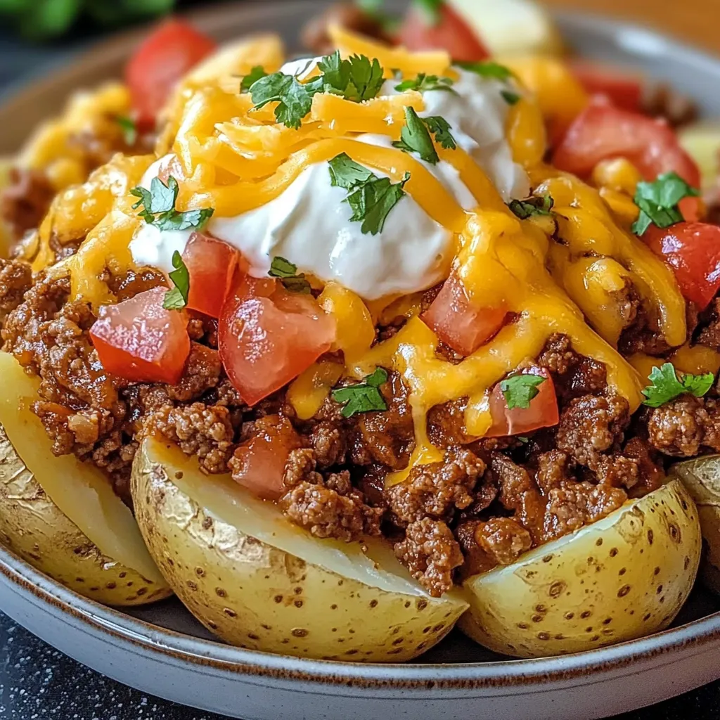 A plate of food with a cheese and tomato topping.